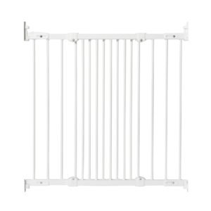 BabyDan FlexiFit metal stair gate secured across a doorway