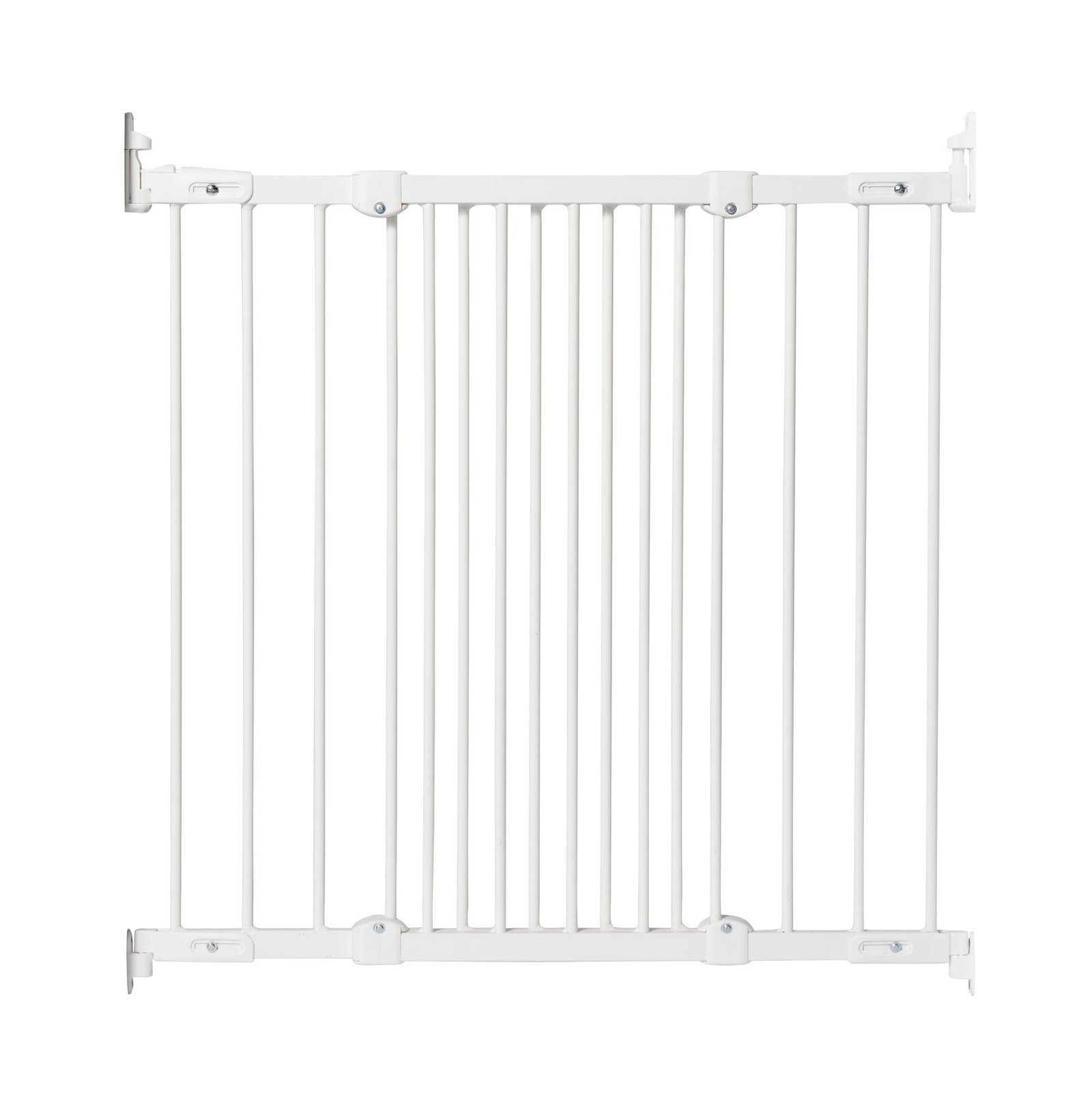 BabyDan FlexiFit metal stair gate secured across a doorway
