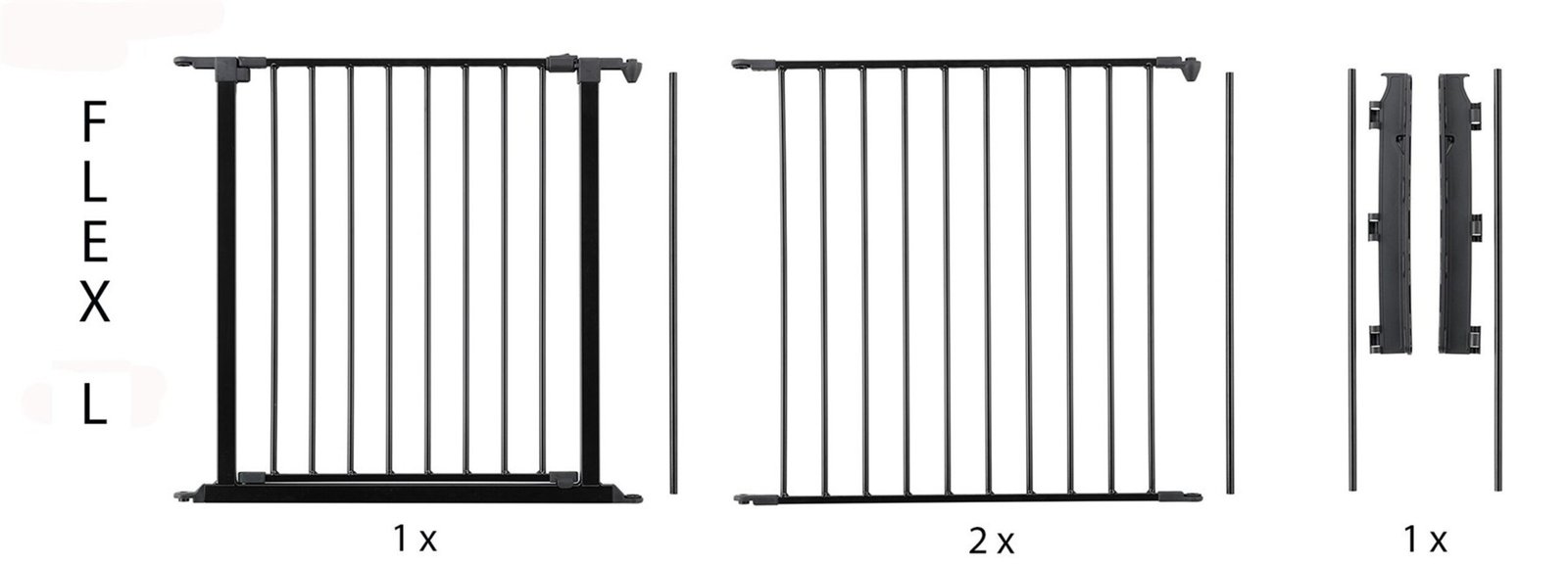 BabyDan Flex stair gate L 90 to 223 cm image 4