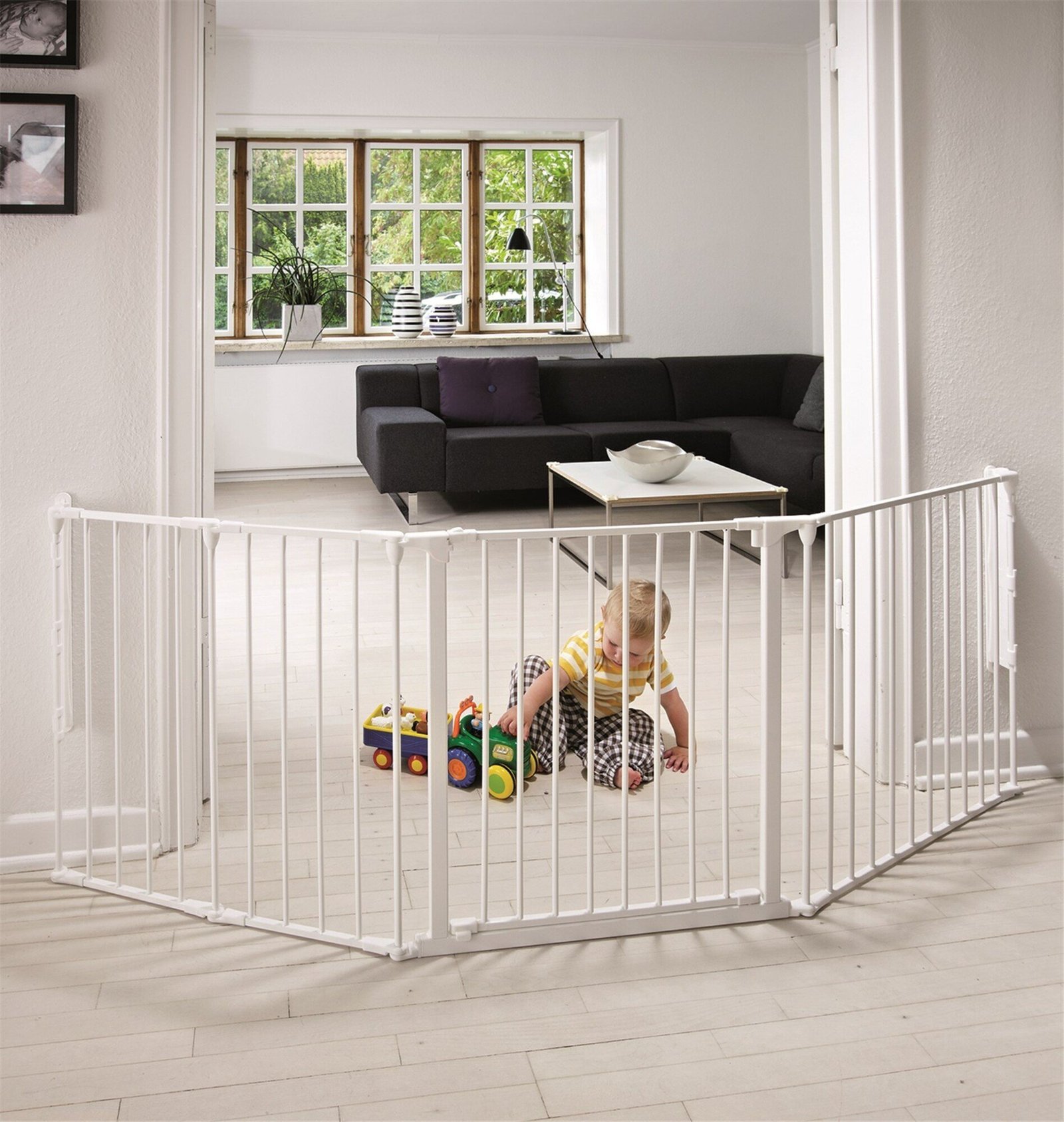 BabyDan Flex stair gate L 90 to 223 cm image 5
