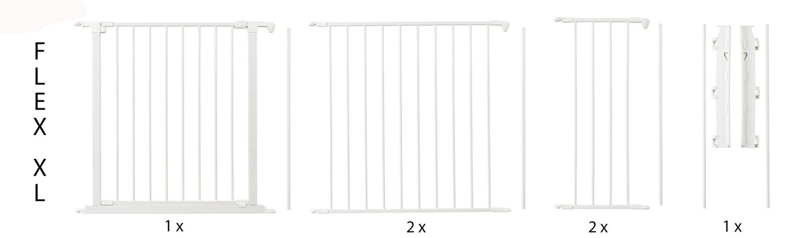 BabyDan Flex hearth gate XL 90 to 278 cm image 3