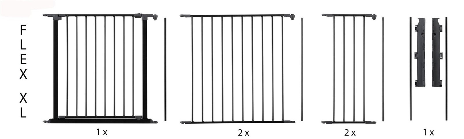 BabyDan Flex hearth gate XL 90 to 278 cm image 4