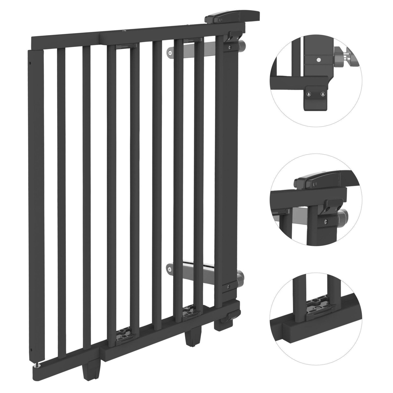 Geuther Oris 2733+ screw-fit stair gate 67 to 95 cm image 8