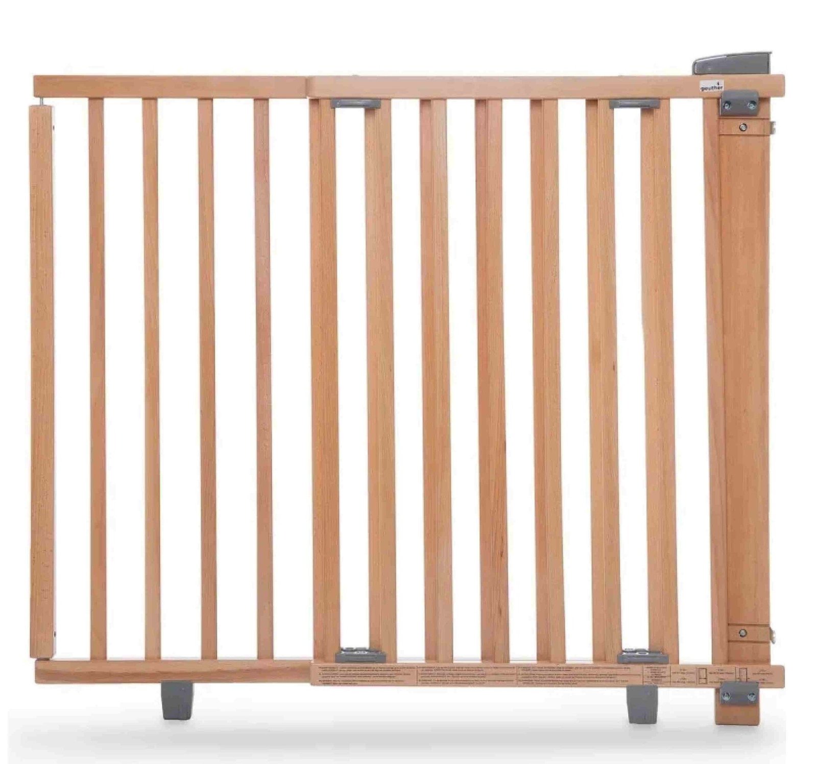 Geuther Oris 2734+ screw-fit stair gate 78.5 to 133 cm image 2