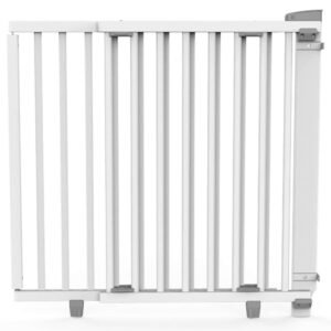Geuther Oris 2734+ screw-fit stair gate 78.5 to 133 cm