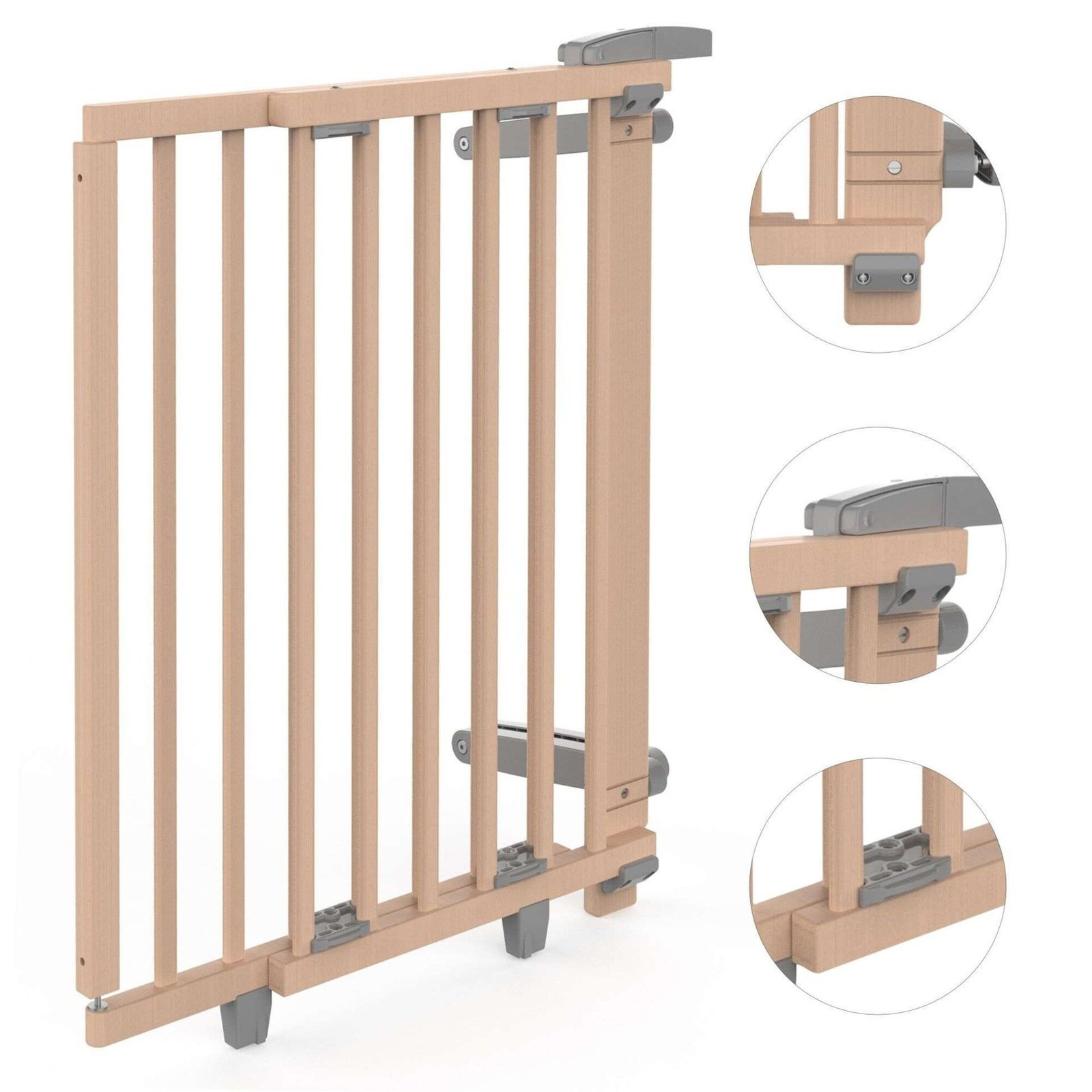 Geuther Oris 2735+ screw-fit stair gate 95 to 135 cm image 7